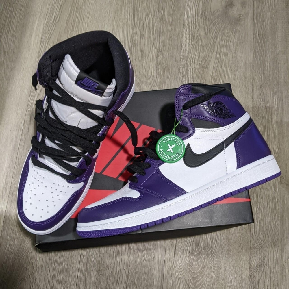 Air Jordan 1 retro high OG court purple 2.0